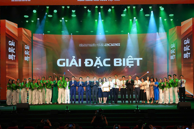 Vietcombank giành giải Đặc biệt.