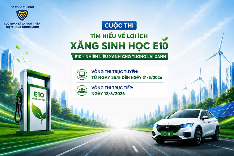 Cuộc thi gồm hai hình thức: Thi trực tuyến và thi trực tiếp. Ảnh: BTC