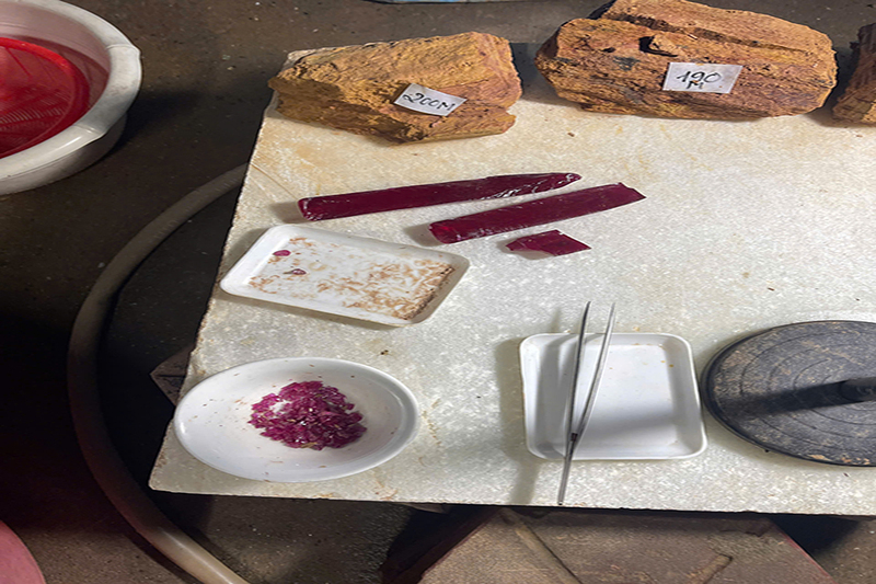 Tang vật được lực lượng Công an tỉnh Lào Cai thu giữ. Ảnh: Công an tỉnh Lào Cai
