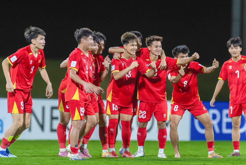 U17 Việt Nam lần đầu giành vé tham dự VCK FIFA U17 World Cup- Ảnh: VFF