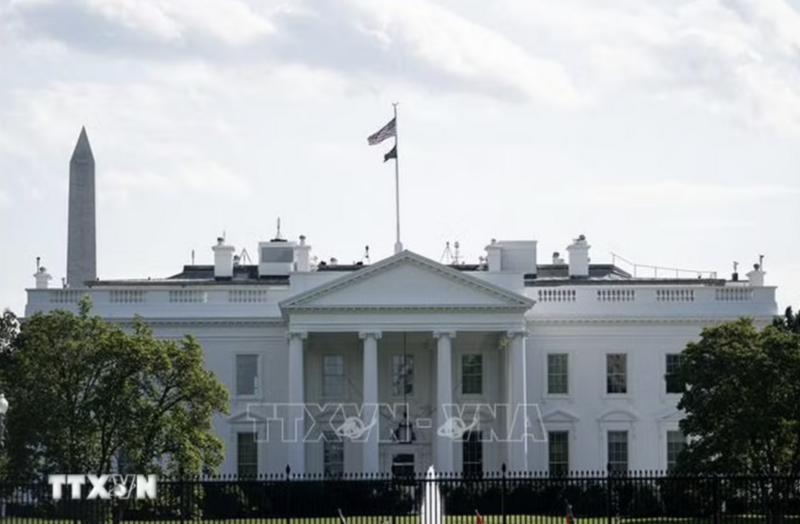 Nhà Trắng tại Washington, D.C., Mỹ. Ảnh: THX/TTXVN
