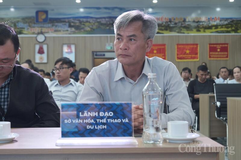Đại diện lãnh đạo Sở Văn hóa, Thể thao và Du lịch tỉnh Lâm Đồng tại hội nghị. Ảnh: Lê Sơn