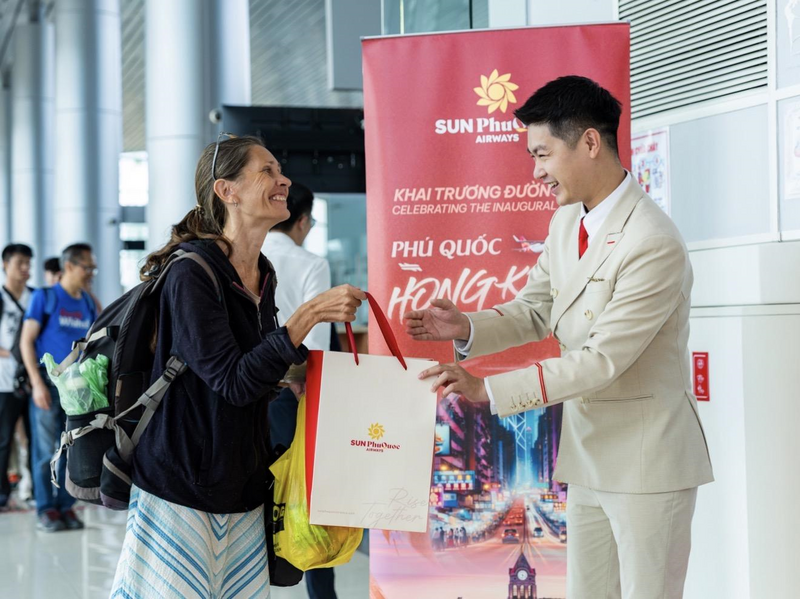 Du khách đánh giá cao trải nghiệm dịch vụ của Sun PhuQuoc Airways