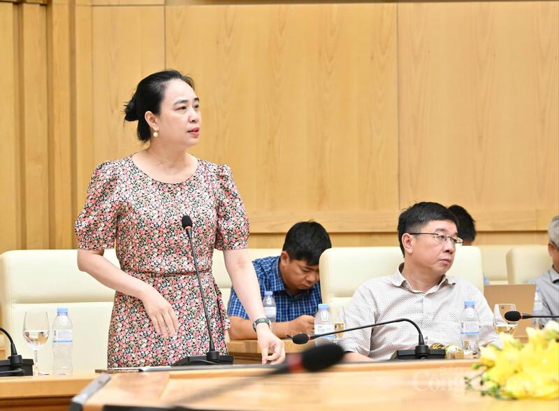 Bà Đỗ Nguyệt Ánh – Chủ tịch HĐTV EVNNPC. Ảnh: Cấn Dũng