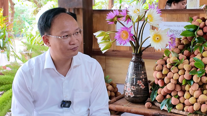 Theo ông Phạm Văn Thịnh, việc Bắc Ninh tiên phong thành lập chi nhánh câu lạc bộ KOL & KOC kỳ vọng trở thành cánh tay nối dài hỗ trợ địa phương quảng bá nông sản, thúc đẩy thương mại số bền vững. Ảnh: Đồng Cường