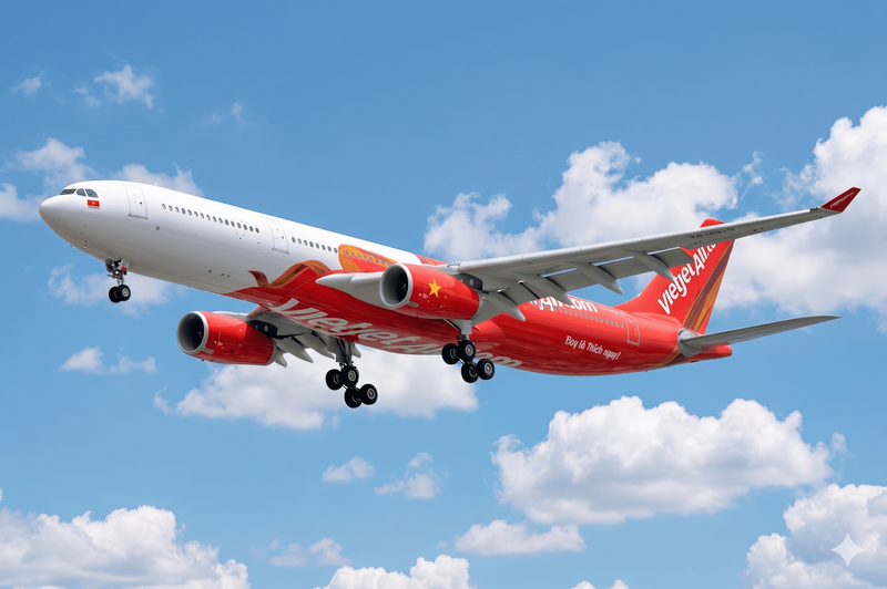 Vietjet mở bán vé đường bay Hà Nội - Praha (Cộng hòa Séc) với giá hạng Eco từ 5,94 triệu đồng một chiều, chưa bao gồm thuế, phí.