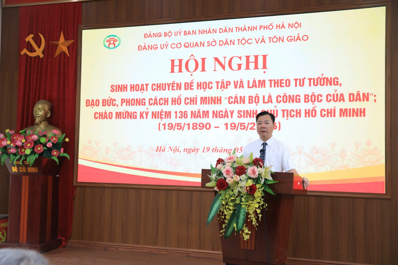 Giám đốc Sở Dân tộc và Tôn giáo Hà Nội Nguyễn Sỹ Trường.