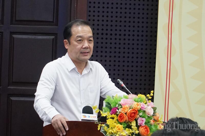 Ông Phạm Đức Long, Thứ trưởng Bộ Khoa học và Công nghệ phát biểu tại Hội nghị