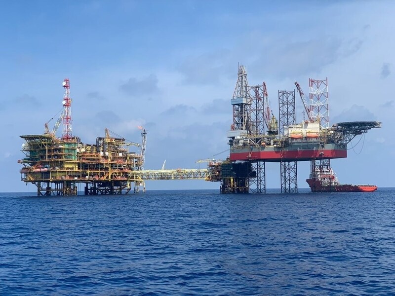 Lô PM3 CAA - dự án hợp tác dầu khí mang tính biểu tượng giữa Petrovietnam và Petronas. Ảnh: A.N/Bnews/vnanet.vn