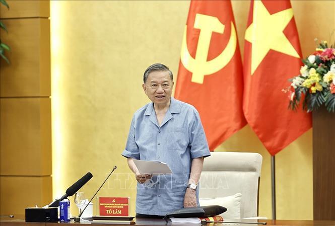 Tổng Bí thư, Chủ tịch nước Tô Lâm phát biểu. Ảnh: Doãn Tấn/TTXVN
