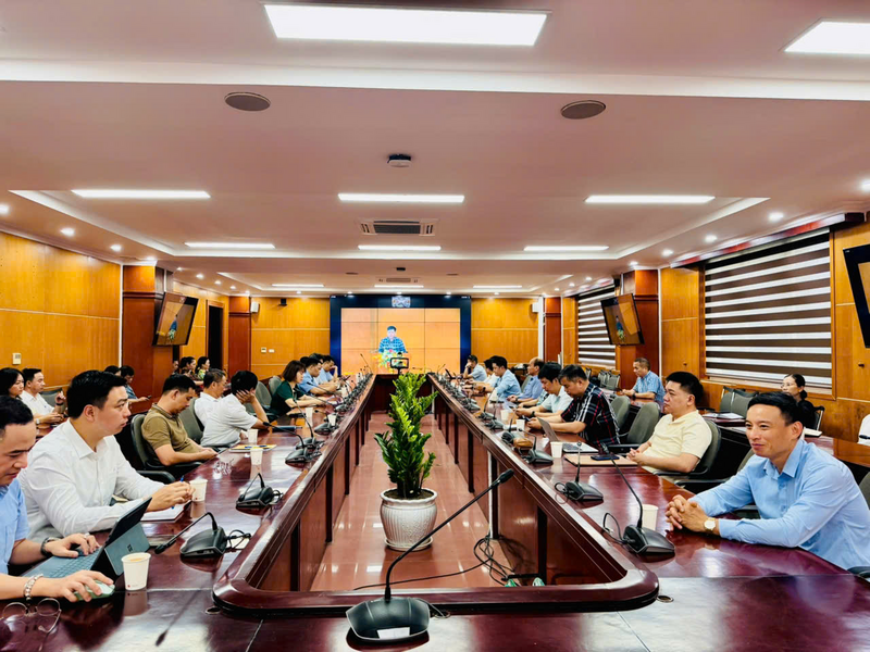Hội nghị trực tuyến cập nhật kiến thức pháp luật và bồi dưỡng nghiệp vụ kiểm tra, giám sát tại điểm cầu Bộ Công Thương.