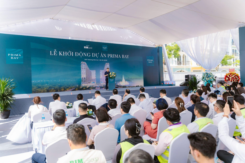 Ông Nguyễn Văn Tính - Phó Tổng Giám đốc phụ trách địa bàn Quảng Ninh Tập đoàn BIM phát biểu tại sự kiện
