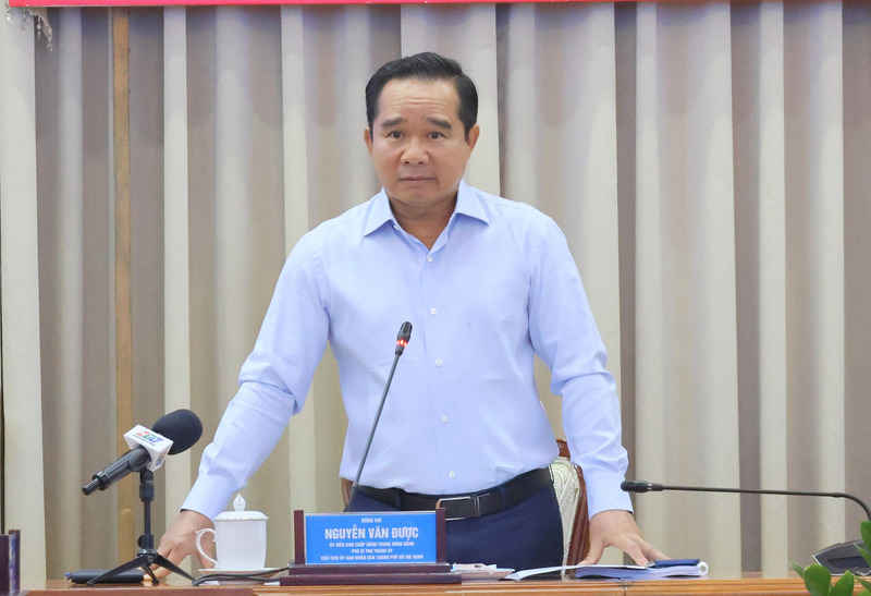 Ông Nguyễn Văn Được -  Chủ tịch UBND TP. Hồ Chí Minh.