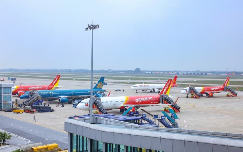 Thị trường hàng không Việt Nam tiếp tục duy trì đà tăng trưởng ở cả ba mảng gồm khách quốc tế, khách nội địa và vận tải hàng hóa. Ảnh minh hoạ