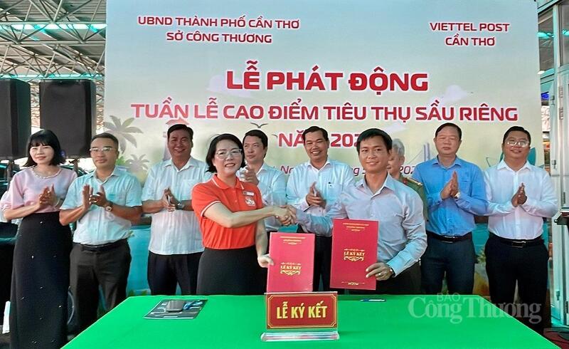 Lễ Ký kết Biên bản ghi nhớ hợp tác giữa các doanh nghiệp, hợp tác xã và nhà vườn.