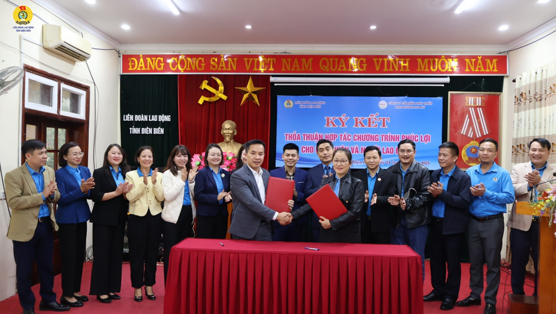 Ký kết thỏa thuận hợp tác Chương trình phúc lợi cho đoàn viên và người lao động