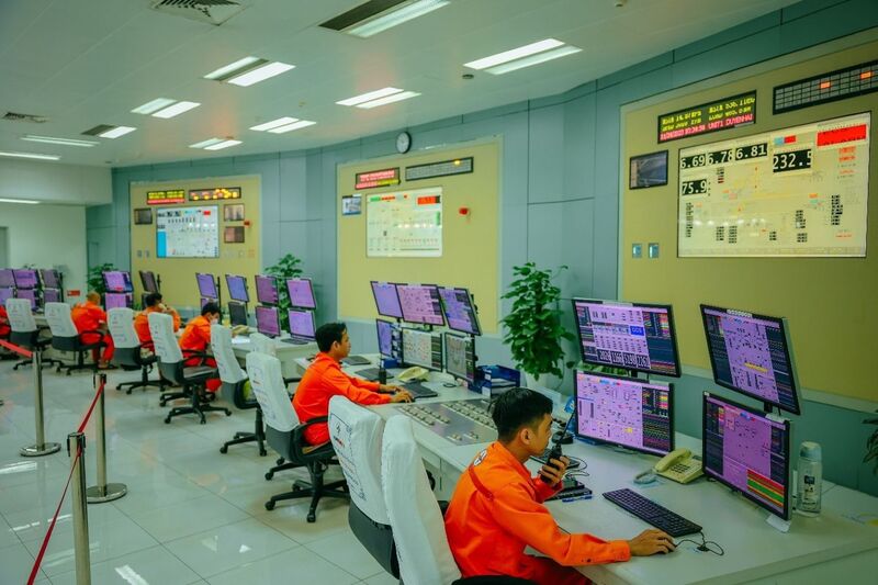 Môi trường làm việc xanh, sạch, an toàn góp phần nâng cao hiệu quả vận hành tại Công ty Nhiệt điện Duyên Hải.