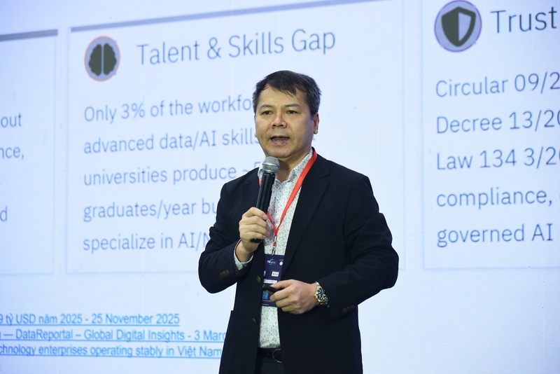 Ông Nguyễn Tuấn Khang, Giám đốc Dữ liệu & AI, IBM ASEAN