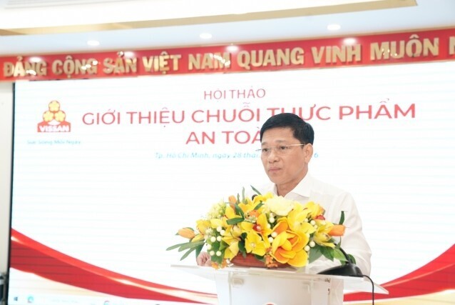 Ông Lê Minh Tuấn, Tổng Giám đốc VISSAN phát biểu tại hội thảo.