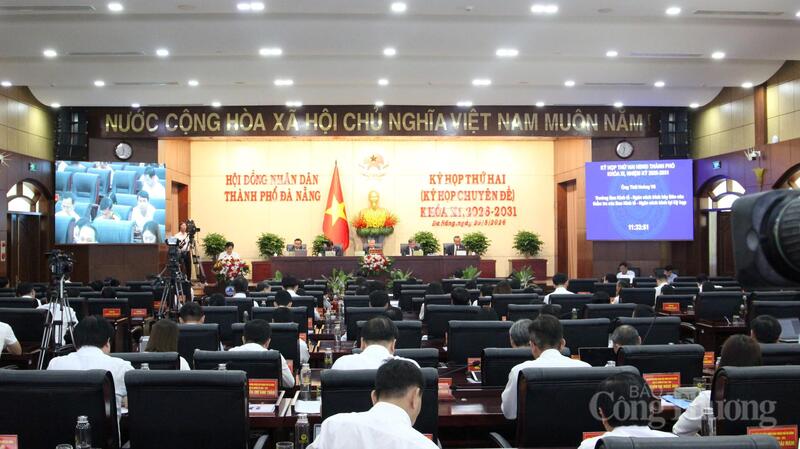 Kỳ họp thứ 2 (kỳ họp chuyên đề), HĐND TP. Đà Nẵng khóa XI, nhiệm kỳ 2026 – 2031 diễn ra ngày 29/5 thông qua 55 Nghị quyết để tạo động lực cho phát triển kinh tế trong thời gian tới