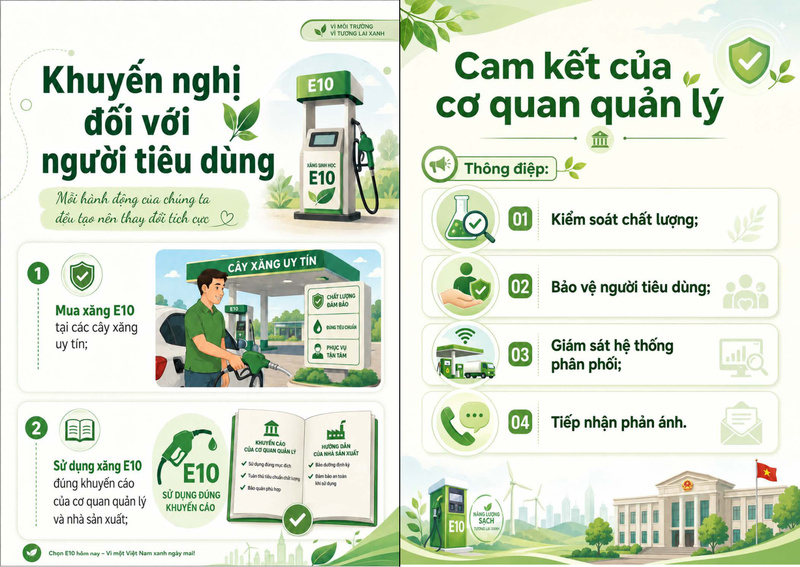 Cẩm nang sử dụng xăng E10 - 10