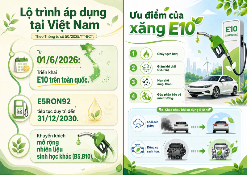 Cẩm nang sử dụng xăng E10 - 3