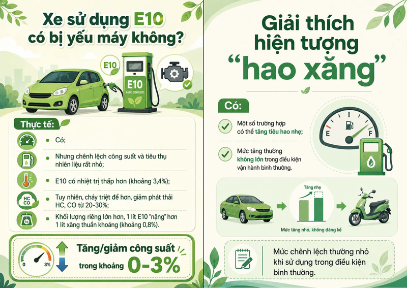 Cẩm nang sử dụng xăng E10 - 5