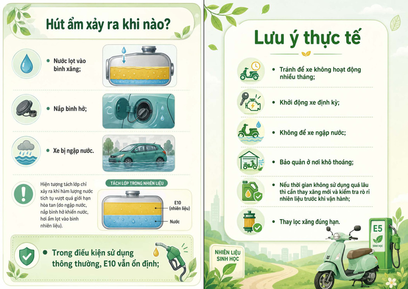 Cẩm nang sử dụng xăng E10 - 6