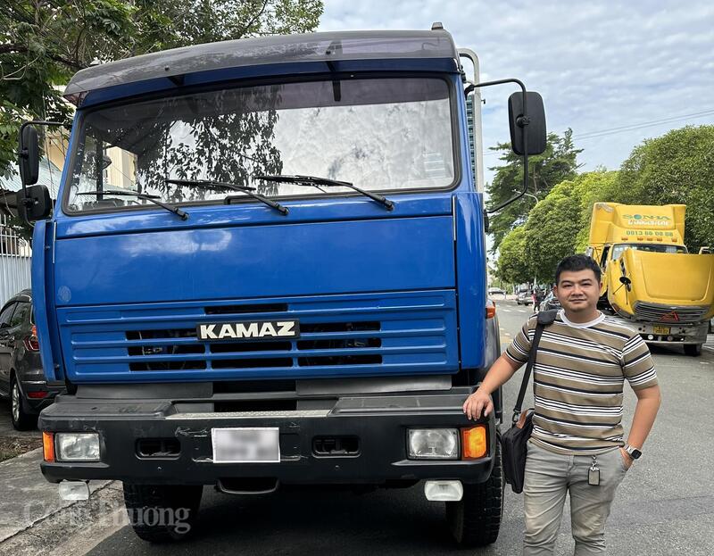 Ông Đỗ Thanh Tùng, Quản lý trung tâm dịch vụ Công ty TNHH Kamaz Trade Việt Nam. Ảnh: NVCC