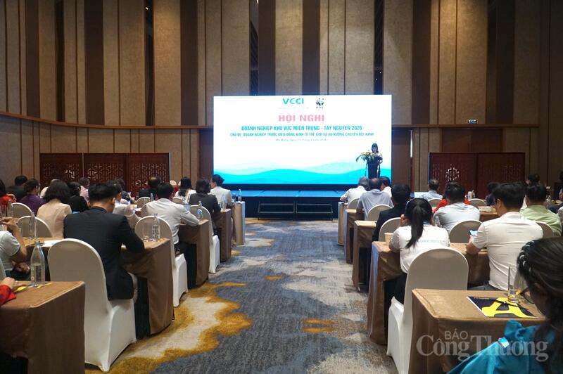 การประชุมธุรกิจระดับภูมิภาคภาคกลางและภาคกลางตอนบน ประจำปี 2026 จะมีหัวข้อหลักคือ “ธุรกิจในภาคกลางและภาคกลางตอนบนเผชิญกับความผันผวนทางเศรษฐกิจโลกและแนวโน้มการเปลี่ยนแปลงสู่เศรษฐกิจสีเขียว”