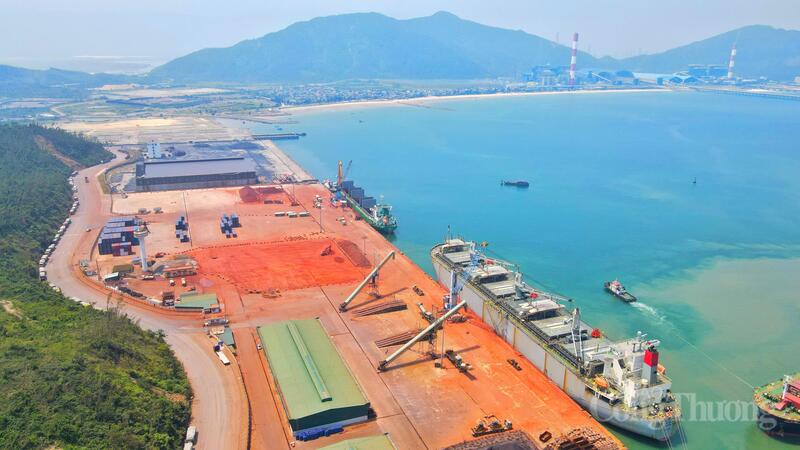 Một góc Khu kinh tế Vũng Áng, Hà Tĩnh. Ảnh: Trọng Tùng