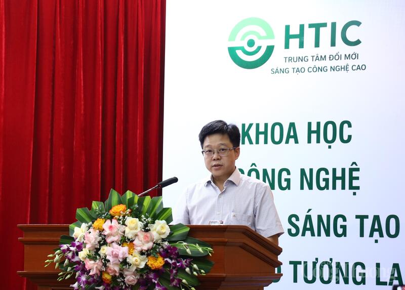 PGS.TS. Nguyễn Tiến Đạt, Tổng Giám đốc Trung tâm Đổi mới sáng tạo công nghệ cao (Viện Hàn lâm Khoa học và Công nghệ Việt Nam).