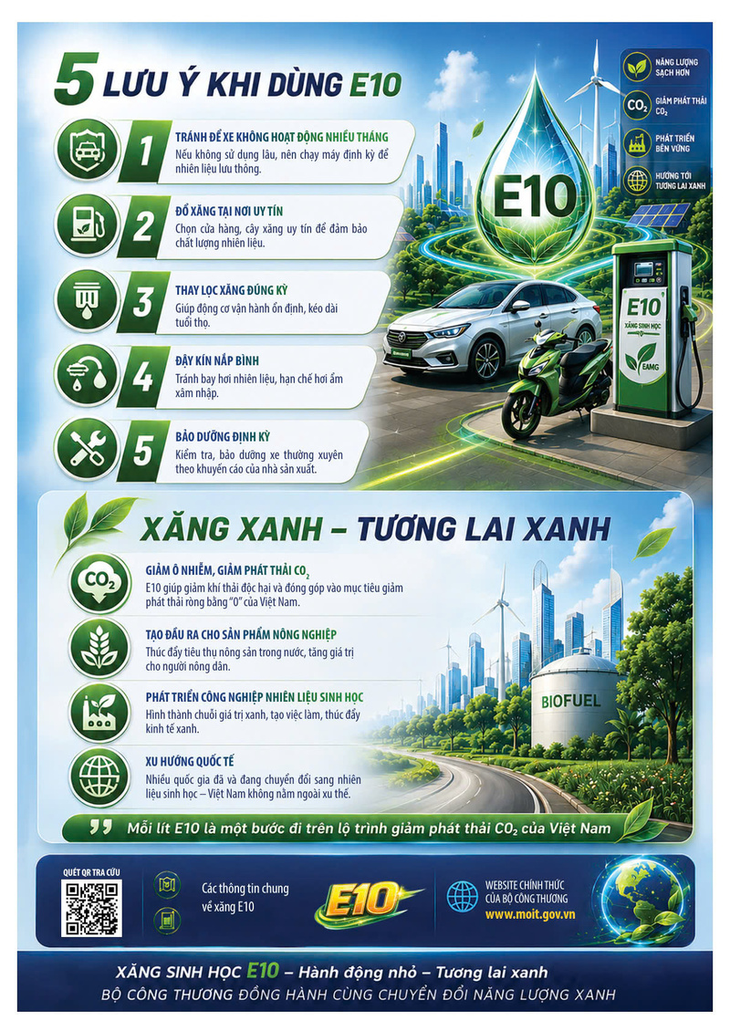 Sử dụng xăng E10: Hành động hôm nay vì tương lai xanh, bền vững - 3