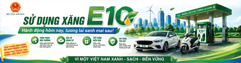 Sử dụng xăng E10: Hành động hôm nay vì tương lai xanh, bền vững - 1