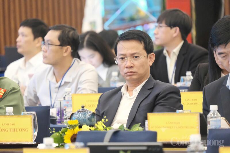 Ông Nguyễn Bá Út, Giám đốc Sở Công Thương tỉnh Lâm Đồng tại hội thảo. Ảnh: Lê Sơn