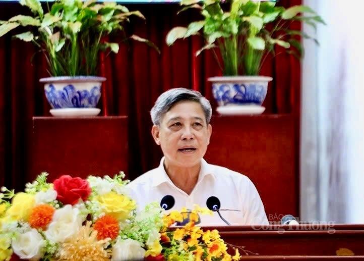 Ông Đồng Văn Thanh, Chủ tịch HĐND TP. Cần Thơ, phát biểu khai mạc hội nghị - Ảnh: Khánh Ngọc.