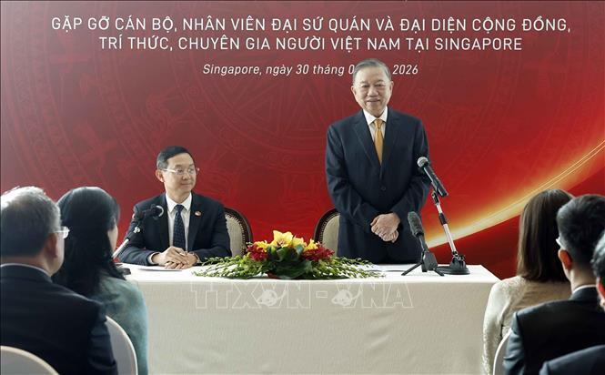 Tổng Bí thư, Chủ tịch nước Tô Lâm phát biểu. Ảnh: Thống Nhất/TTXVN