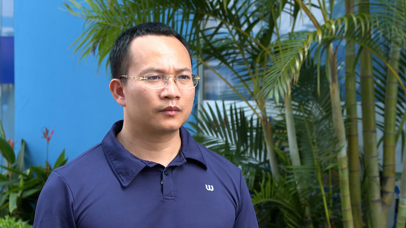Ông Chu Văn Tuấn, Phó Giám đốc Trung tâm Truyền thông, Quan hệ doanh nghiệp và Đào tạo về sử dụng năng lượng tiết kiệm hiệu quả Trường Đại học Điện lực. Ảnh: Diệu Linh