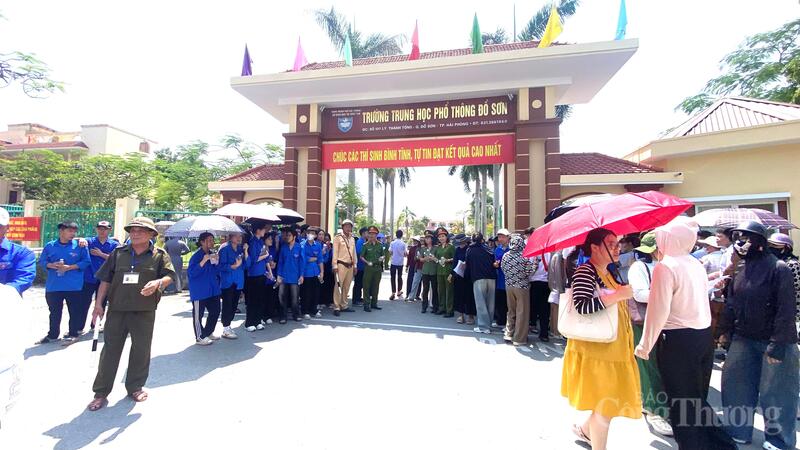 Hải Phòng: Hơn 61.700 thí sinh tham gia kỳ thi tuyển sinh vào lớp 10  - 4