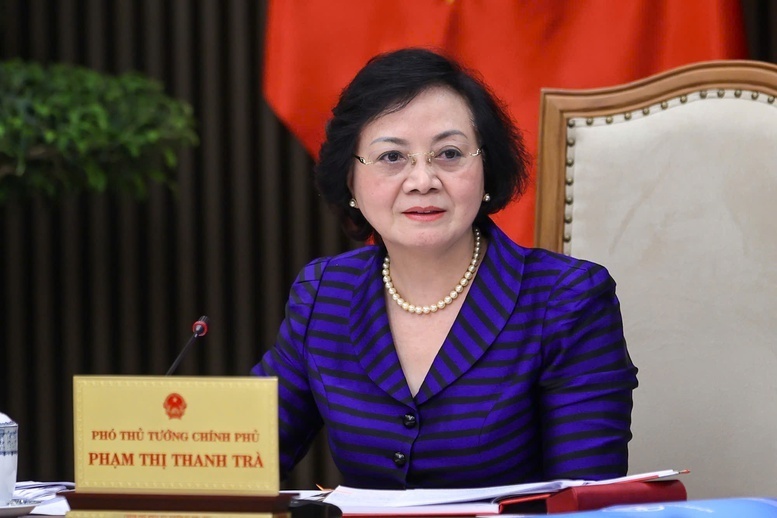 Phó Thủ tướng Chính phủ Phạm Thị Thanh Trà làm Trưởng ban Chỉ đạo quốc gia về phát triển ngành Dược Việt Nam giai đoạn đến năm 2030, tầm nhìn đến năm 2045. Ảnh: VGP