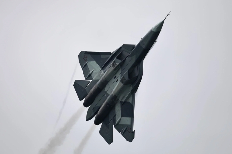 Máy bay chiến đấu Su-57E. Ảnh: RIAN