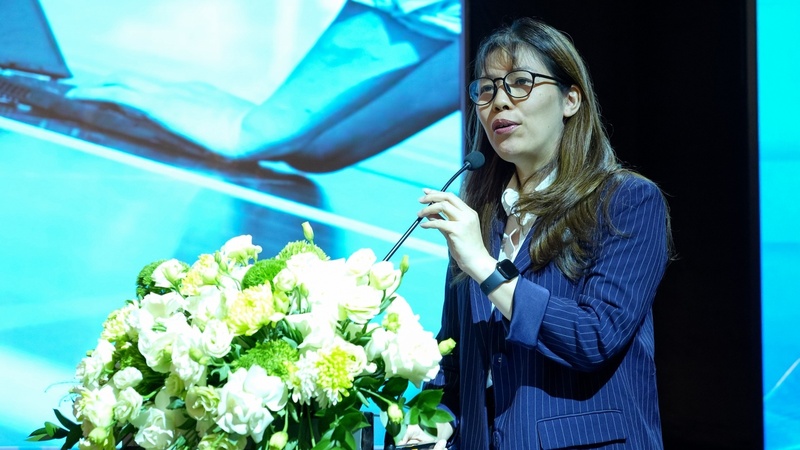 Bà Phạm Thị Minh Hương, Giám đốc chuyên môn lĩnh vực tư vấn kinh doanh, Công ty TNHH Deloitte Việt Nam cho biết, Petrovietnam đang hướng tới mục tiêu tiệm cận các chuẩn mực quản trị tiên tiến ngay trong năm 2026. Ảnh: Petrovietnam