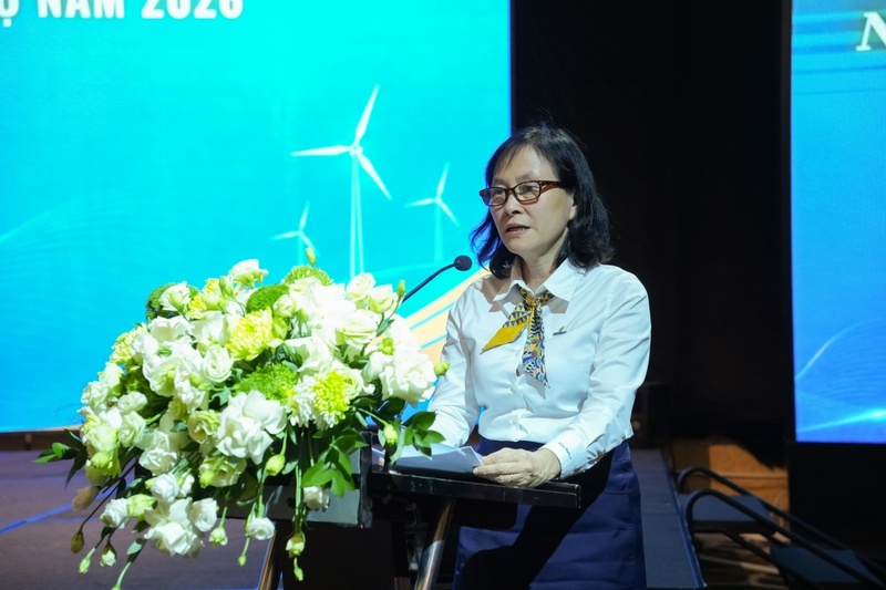 Bà Bùi Thị Nguyệt, Trưởng Ban Kiểm soát nội bộ Petrovietnam cho biết HĐTV Petrovietnam đã chỉ đạo các đơn vị rà soát, tự đánh giá mức độ trưởng thành quản trị doanh nghiệp theo bộ tiêu chí ACGS. Ảnh: Petrovietnam