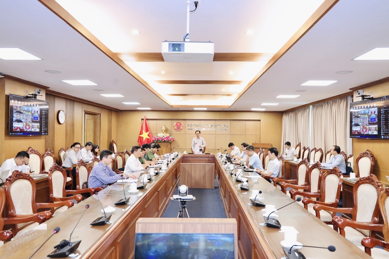 Toàn cảnh hội nghị tại trụ sở Bộ Giáo dục và Đào tạo. Ảnh: Bộ Giáo dục và Đào tạo