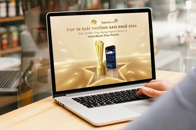 VietinBank iPay Mobile lọt Top 10 Sao Khuê 2026, khẳng định vị thế ứng dụng ngân hàng số hàng đầu - 2