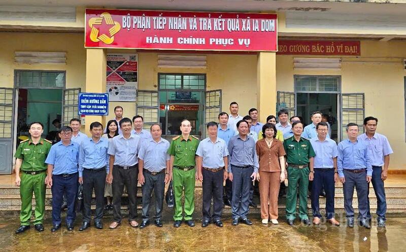Sau một năm triển khai mô hình chính quyền địa phương 2 cấp, bộ máy chính trị và hành chính trên địa bàn tỉnh Gia Lai cơ bản đã được kiện toàn theo hướng tinh gọn, nâng cao hiệu lực, hiệu quả hoạt động. Ảnh: Hiền Mai