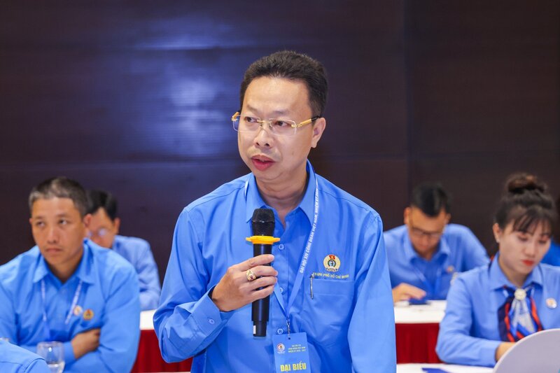 Đồng chí Nguyễn Thành Đô - Giám đốc Trung tâm tư vấn pháp luật Liên đoàn Lao động TP. Hồ Chí Minh. Ảnh: Quang Vinh