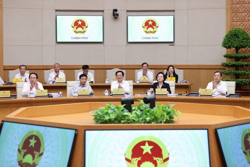 Các đại biểu tham dự phiên họp. Ảnh: VGP