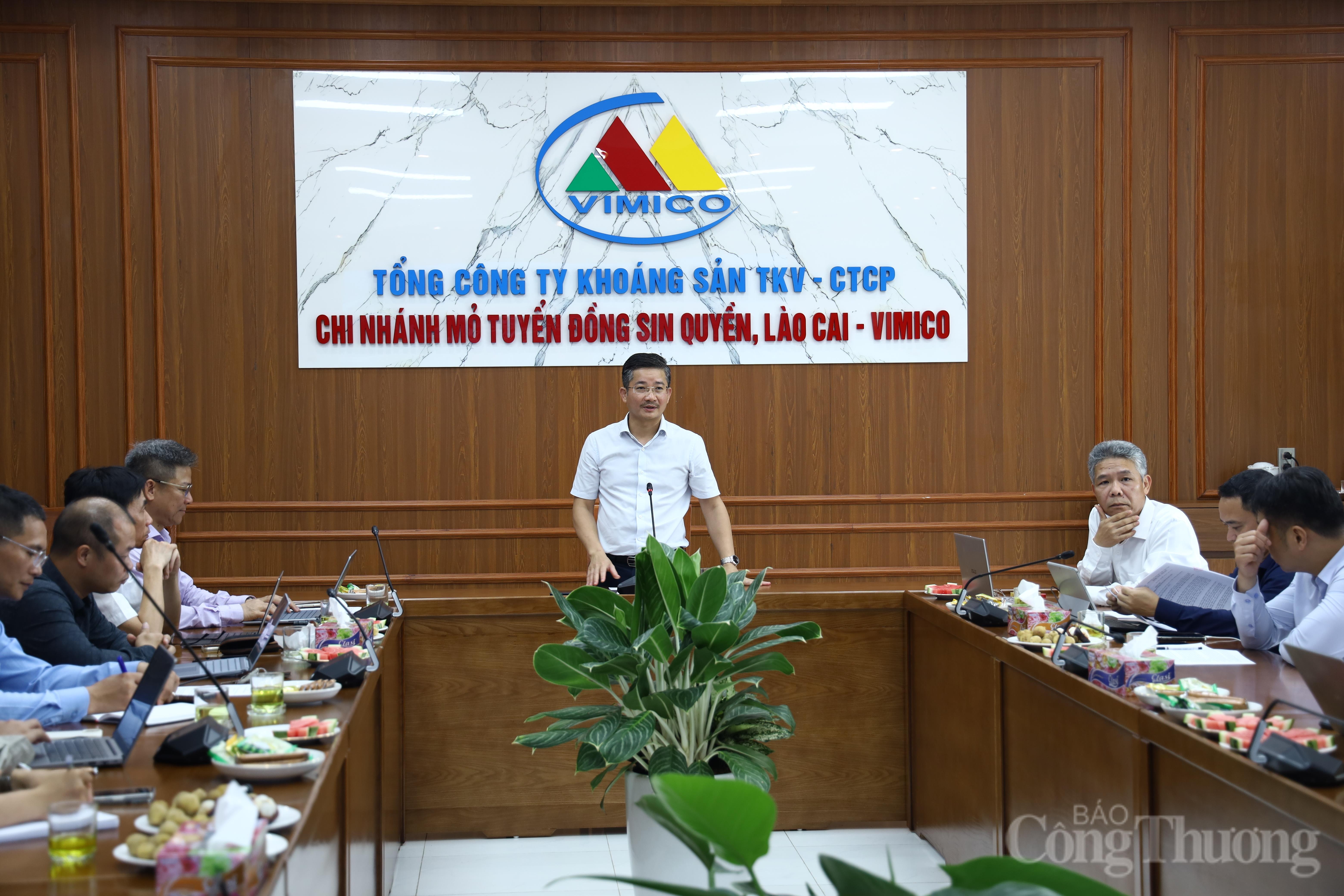 Bộ Công Thương làm việc với Vimico về an toàn, phòng chống thiên tai - 7
