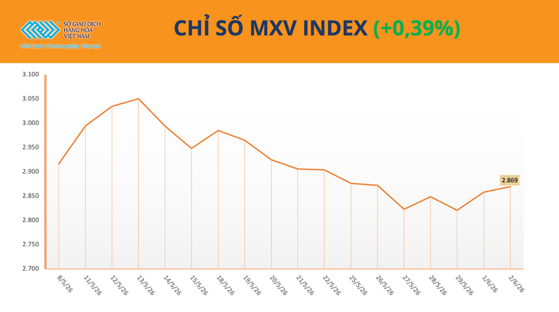 MXV-Index. Zdroj: MXV
